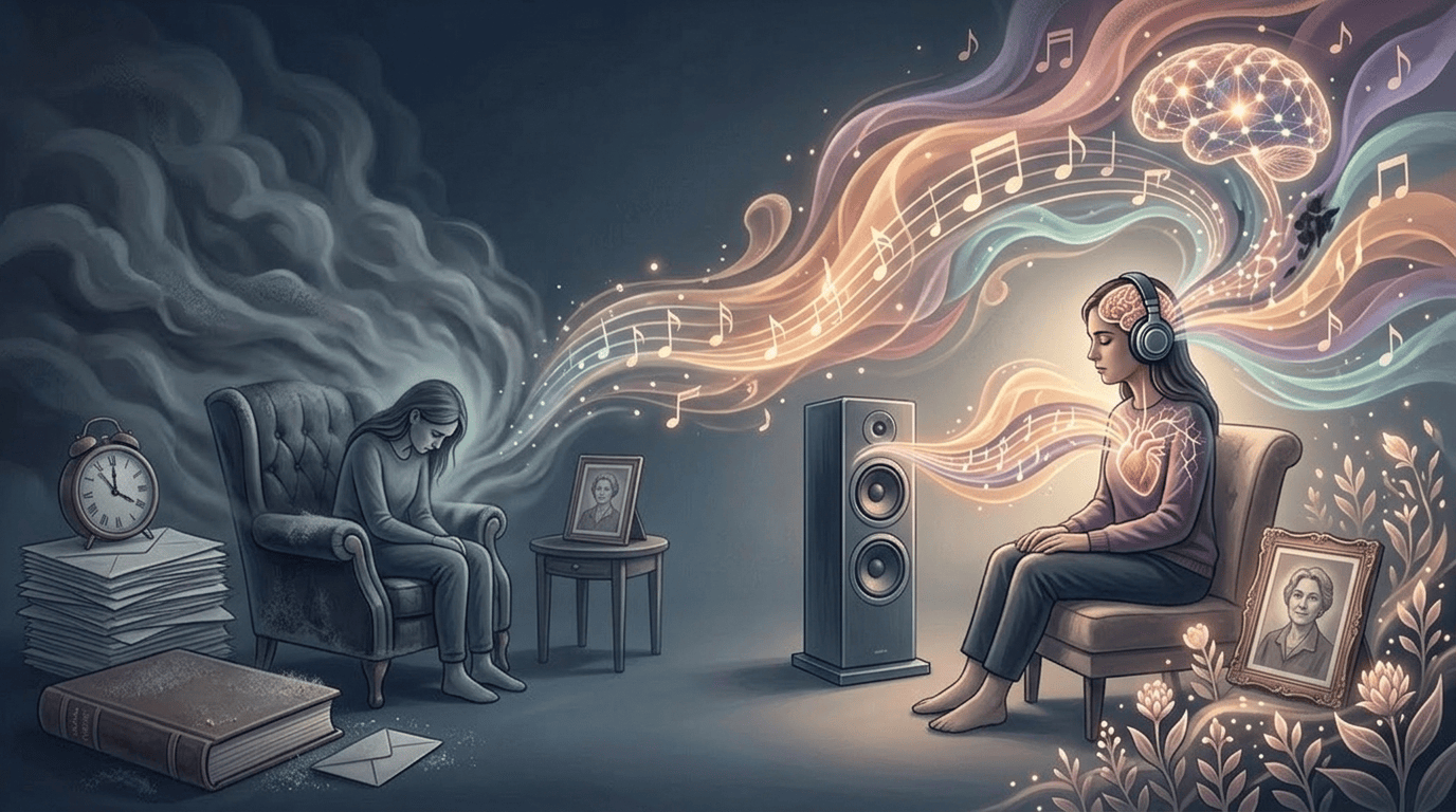 Deuil compliqué : la musique peut-elle aider ?