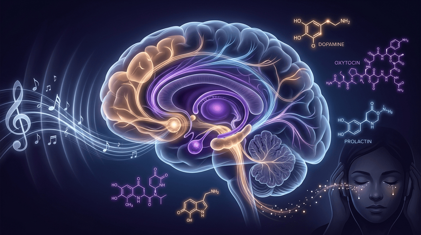 Pourquoi la musique fait-elle pleurer ? La neurologie derrière l'émotion musicale