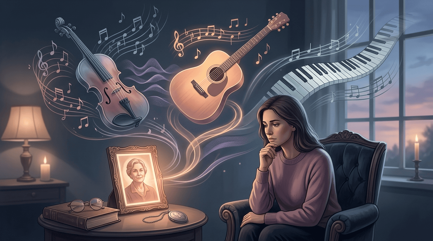 Comment choisit-on le style musical d'une chanson de deuil ?