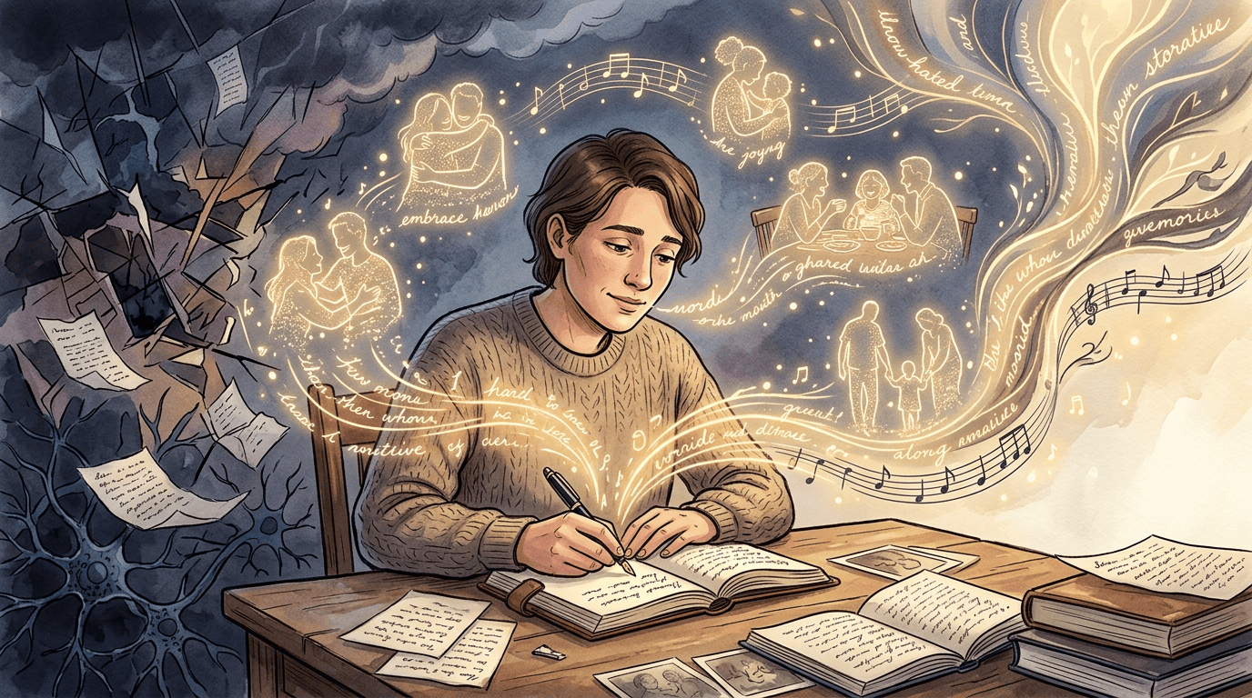 Pourquoi mettre des mots sur une vie change tout lors d'un deuil ?